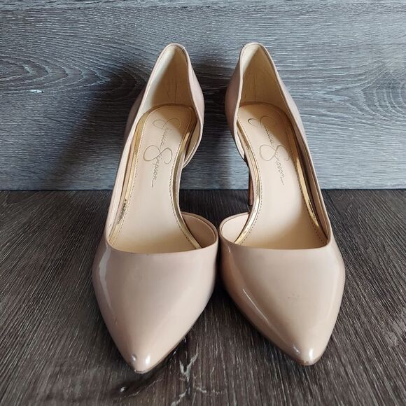 Jessica Simpson Livvy Pointy Toe D'Orsay Pumps Size 8.5M - Picture 2 of 9